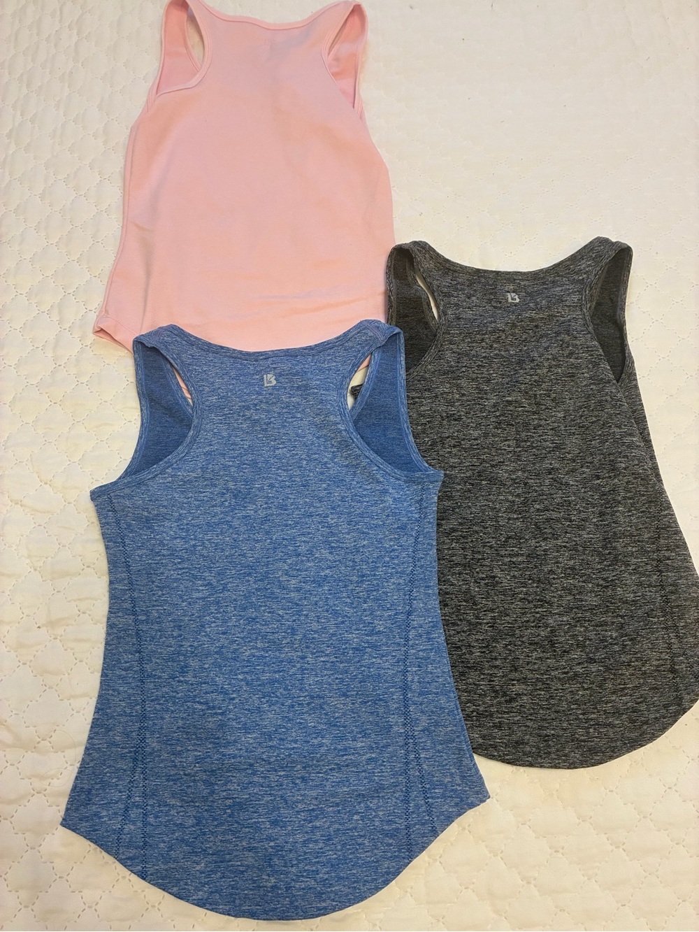 Buff Bunny Collection - Women’s Racerback Active TankTops - Set of 3